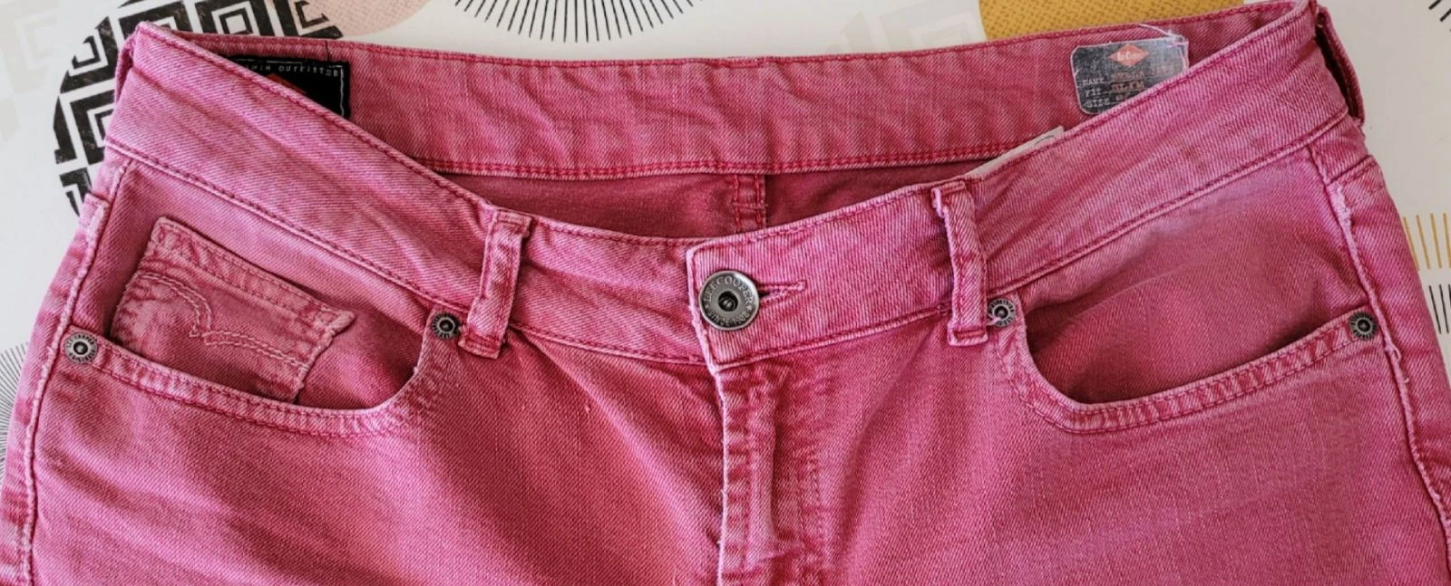 Lee Cooper Jeans TFr40/TL-Rosa-Modelo Bella Capri-Corte Skinny-BE – photo 6